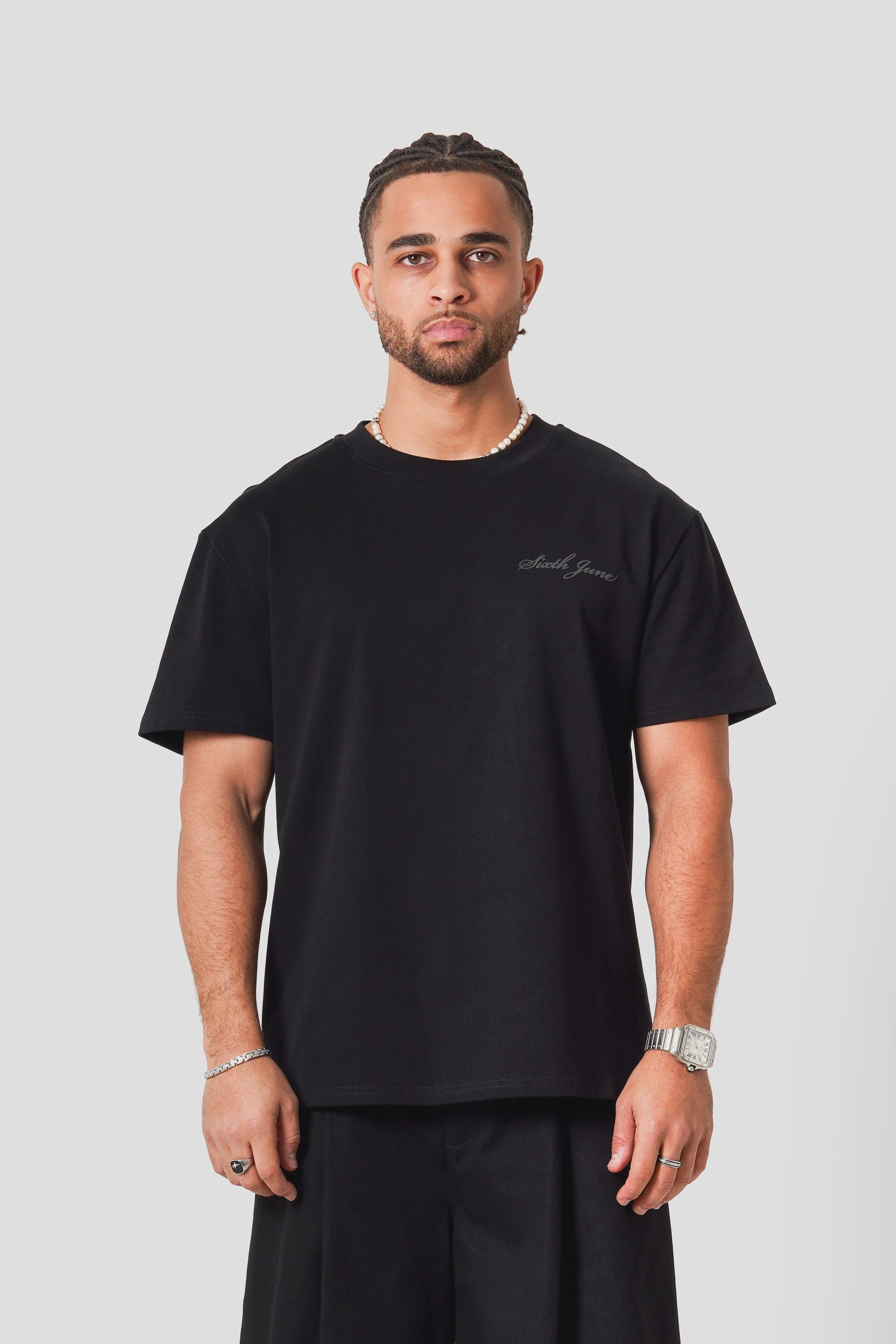 Hall Of Mirrors Graphic Tee 25965 Blac
