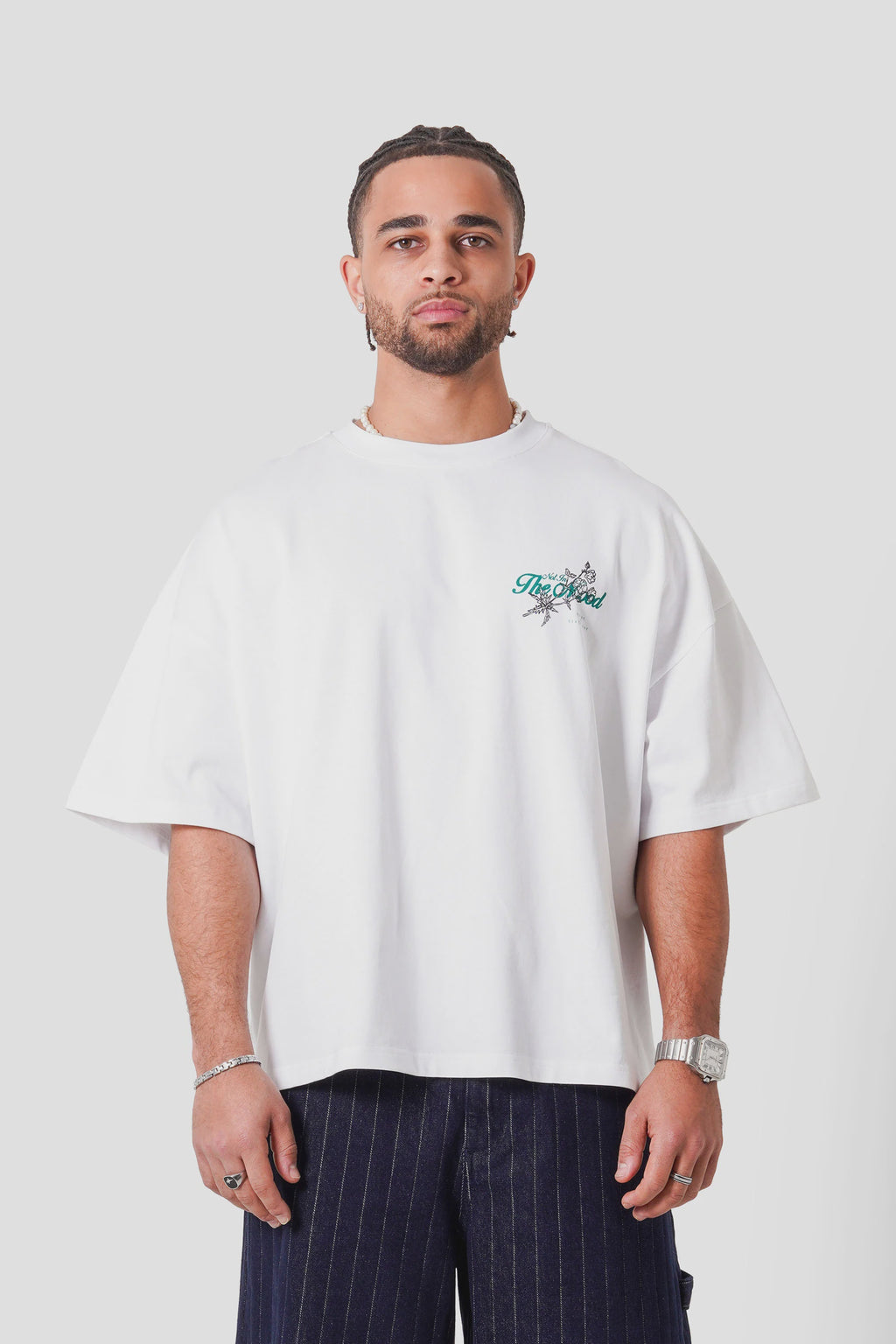 The Mood Graphic Tee 25974 Whit