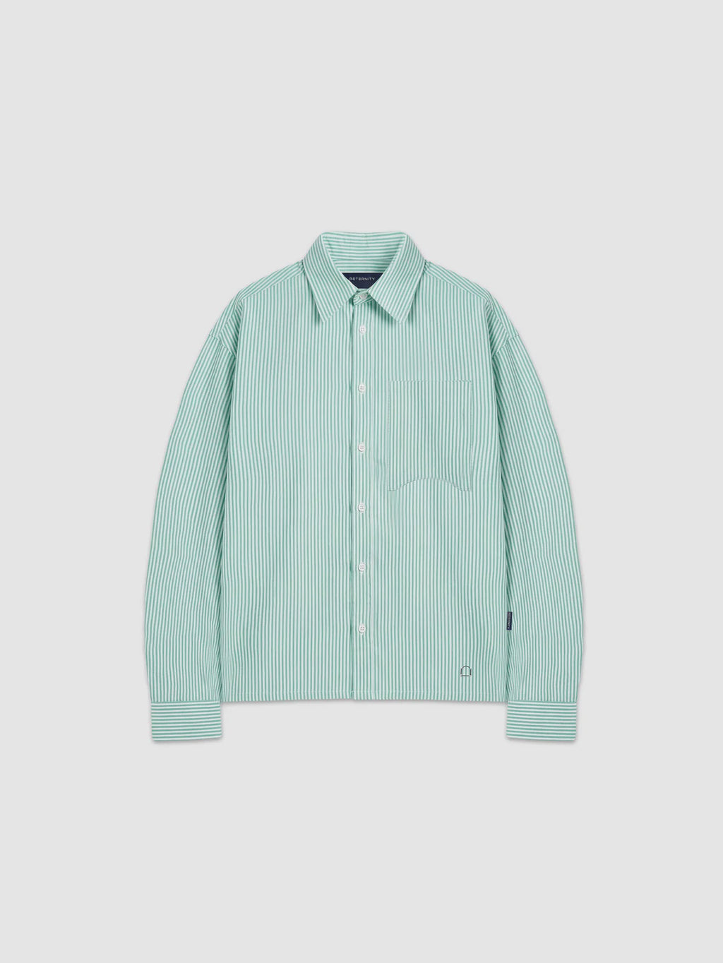 Signe Shirt Green Striped