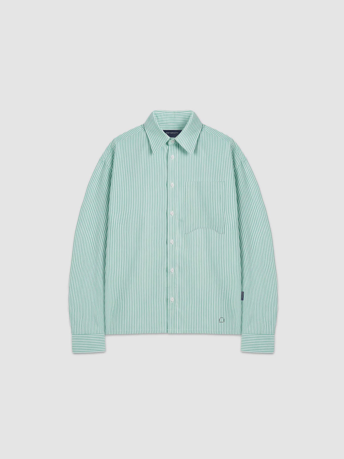 Signe Shirt Green Striped
