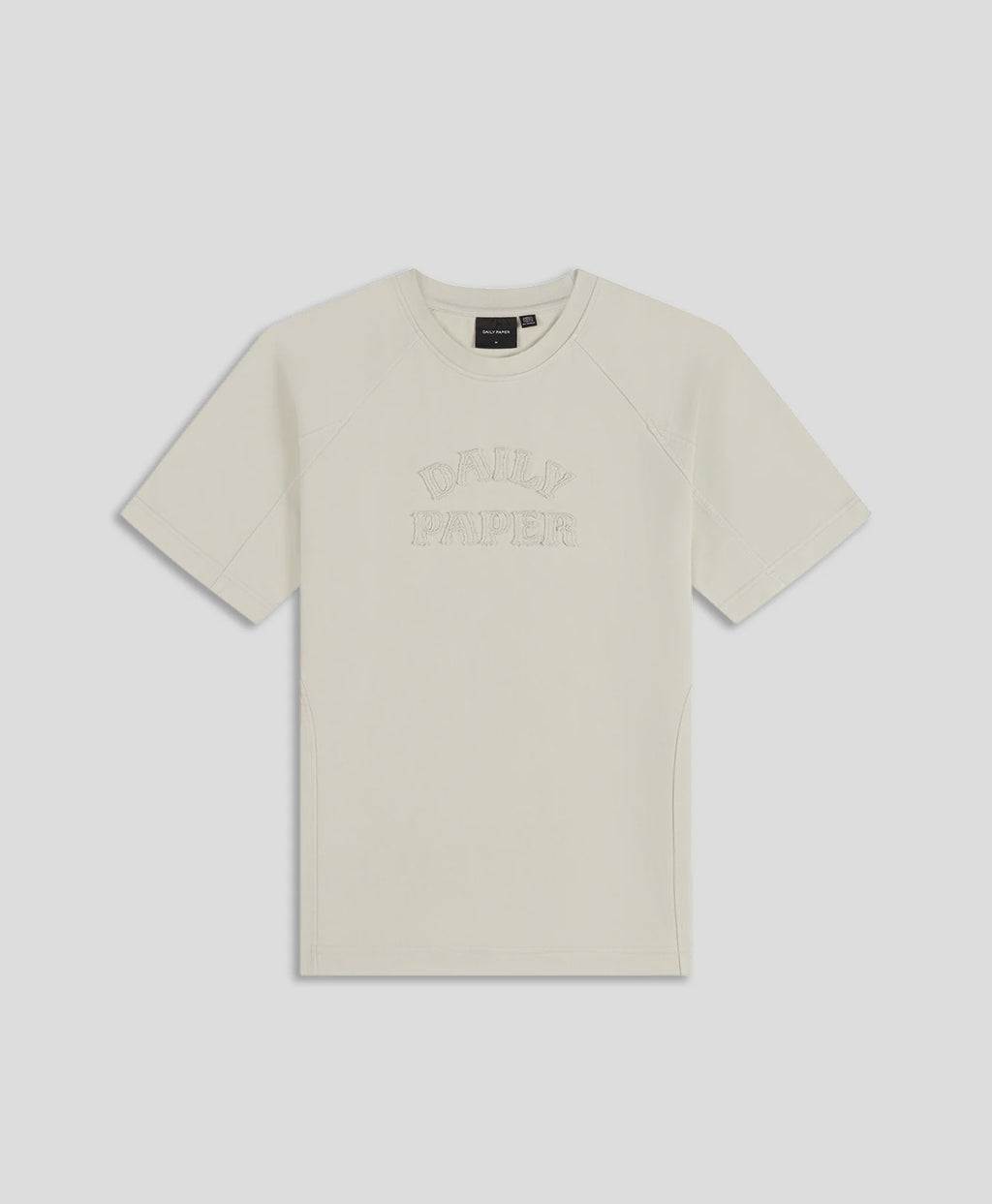 Raglan Stacked Dias Jersey Tee Off White
