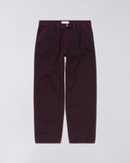 Bamba Pant Black Red Plum Overdyed