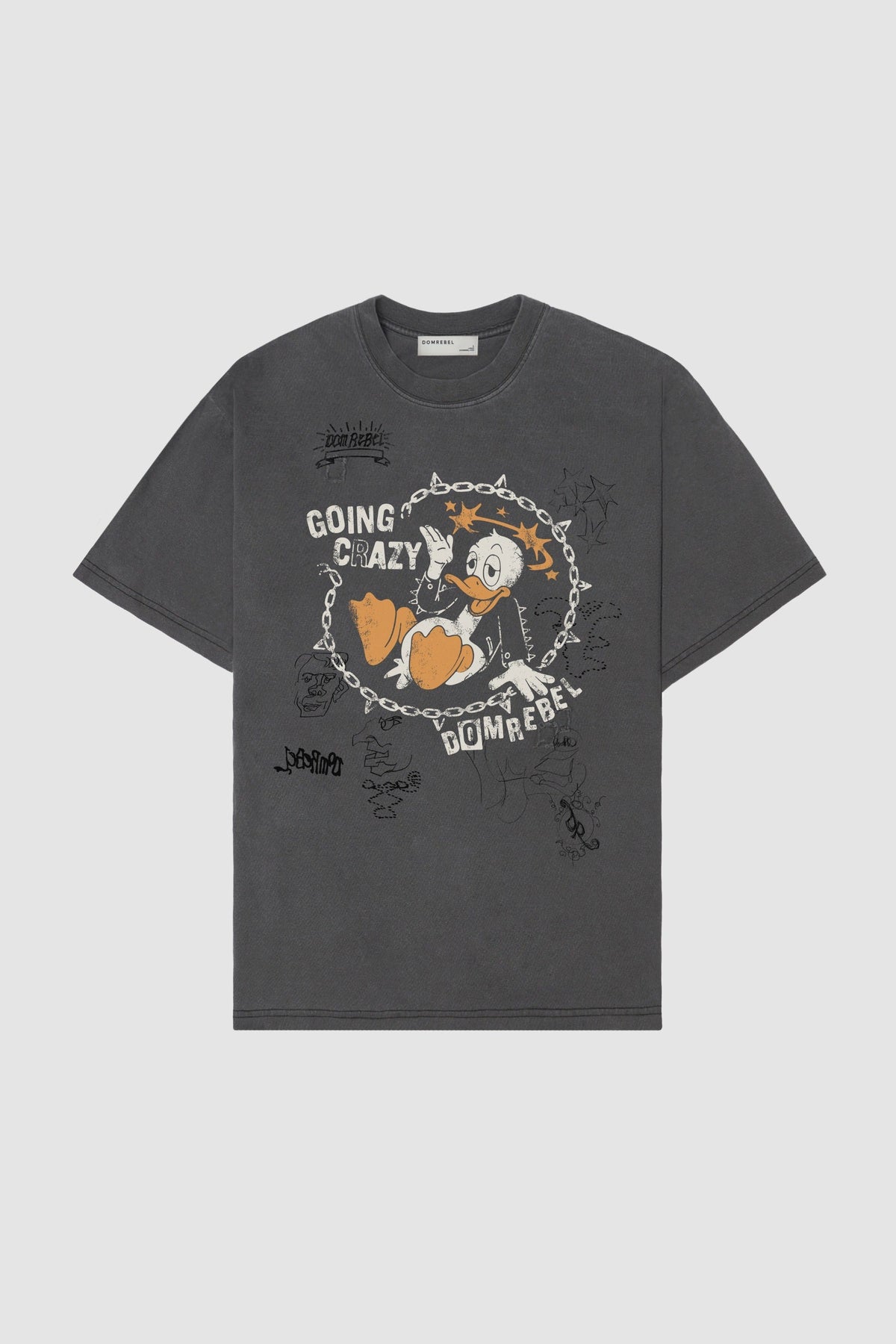 Cray Tshirt Faded Black