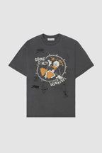 Cray Tshirt Faded Black