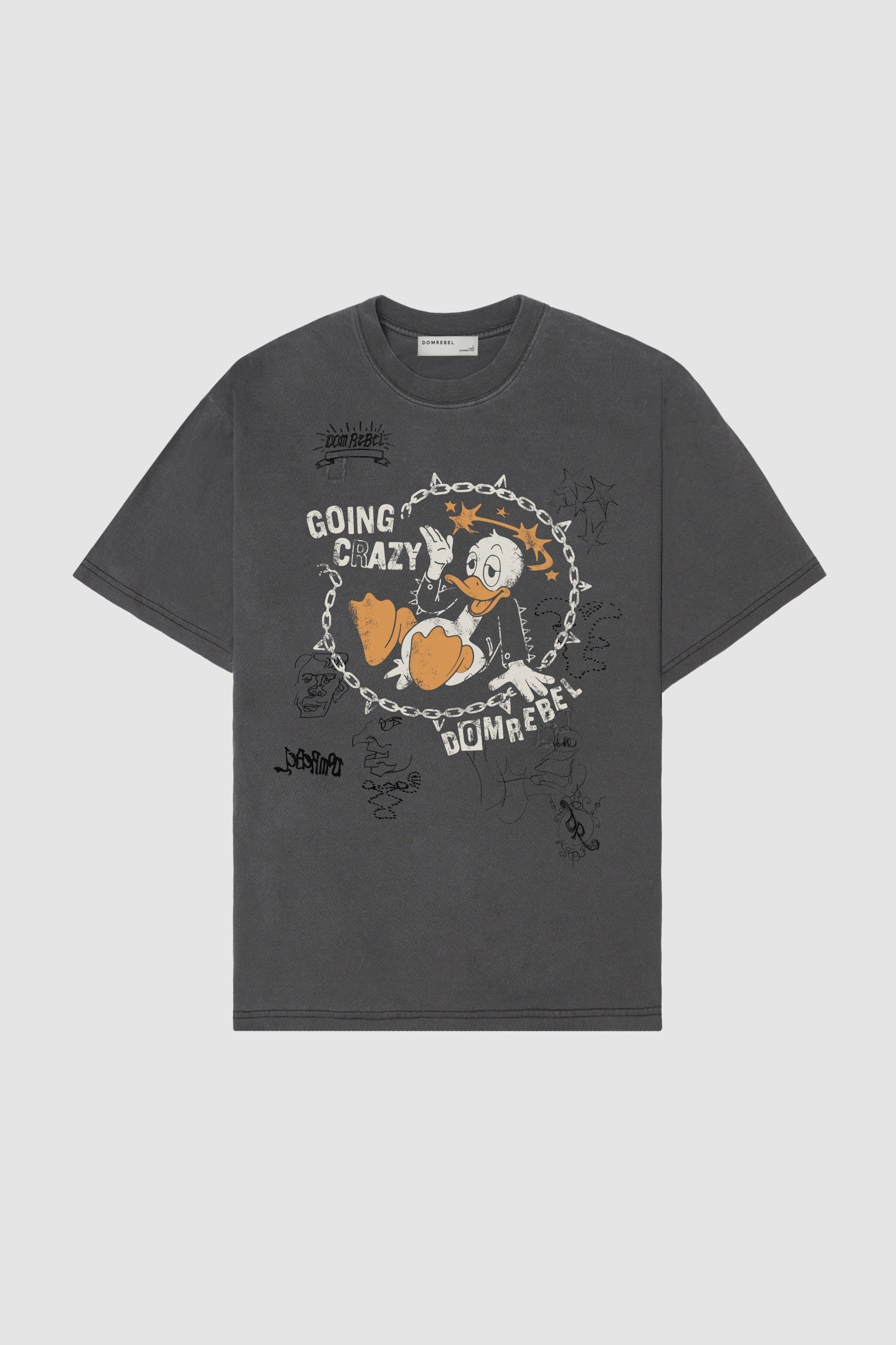 Cray Tshirt Faded Black