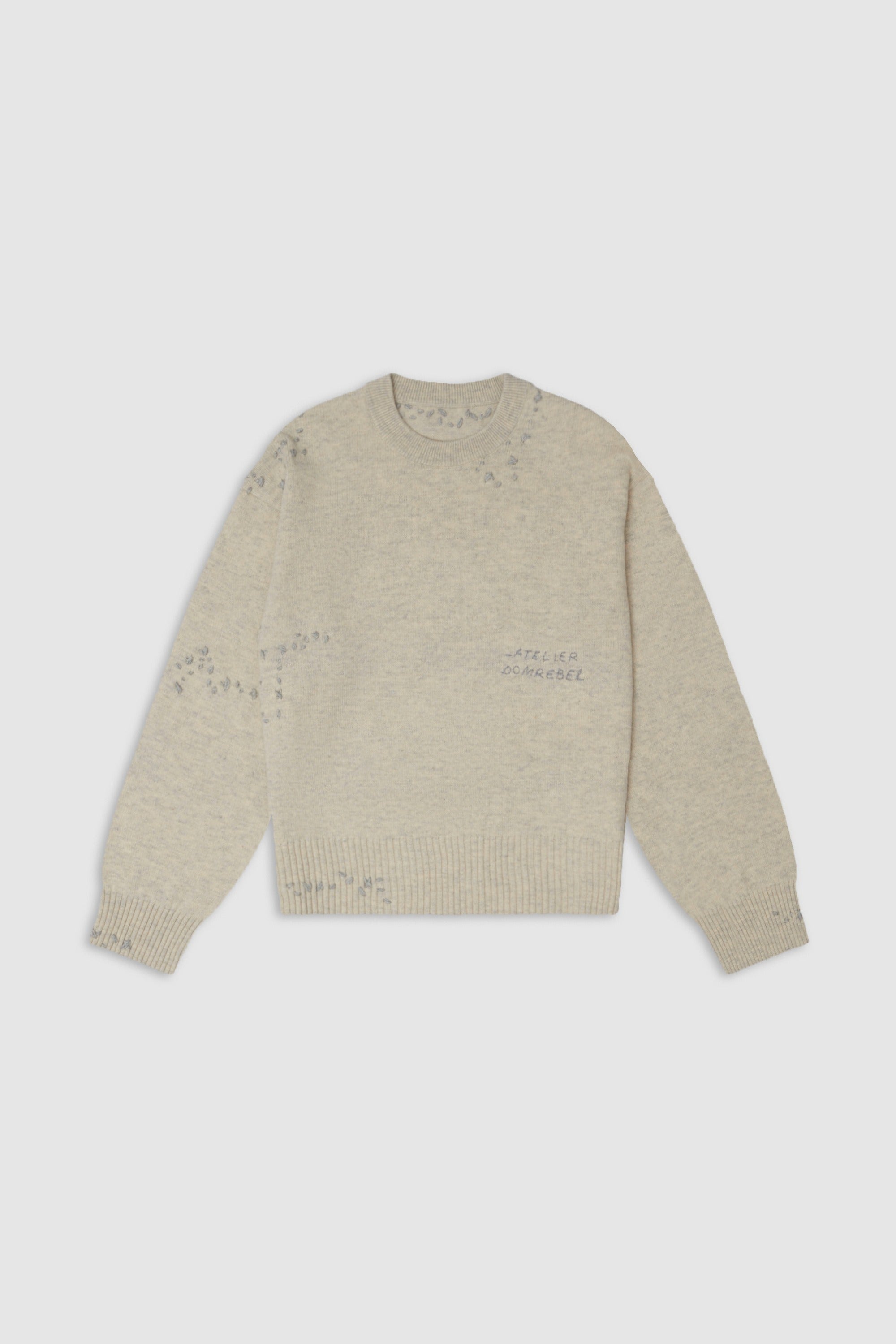 Renegade Knit Crewneck Greige