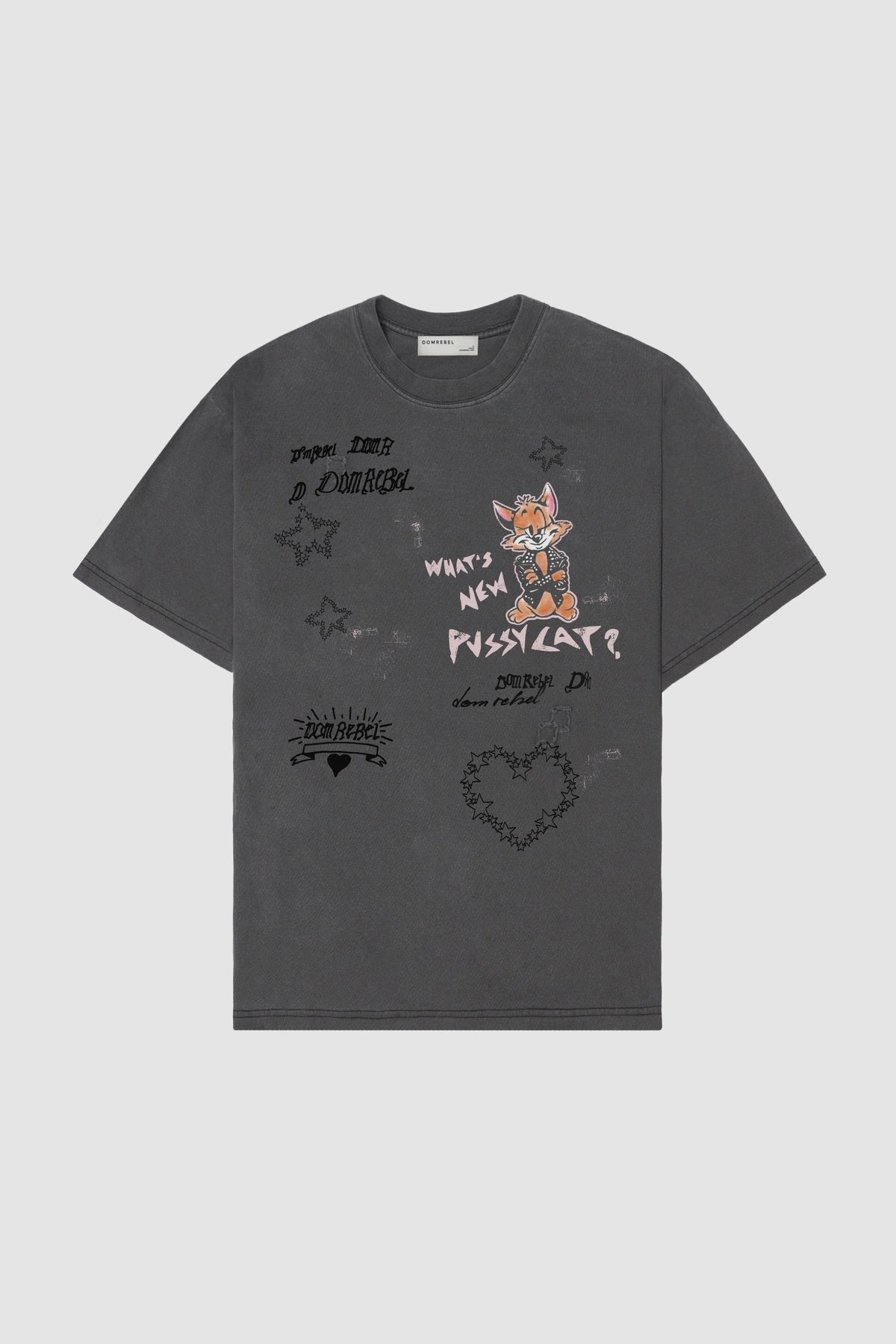 Whats New Tshirt Faded Black