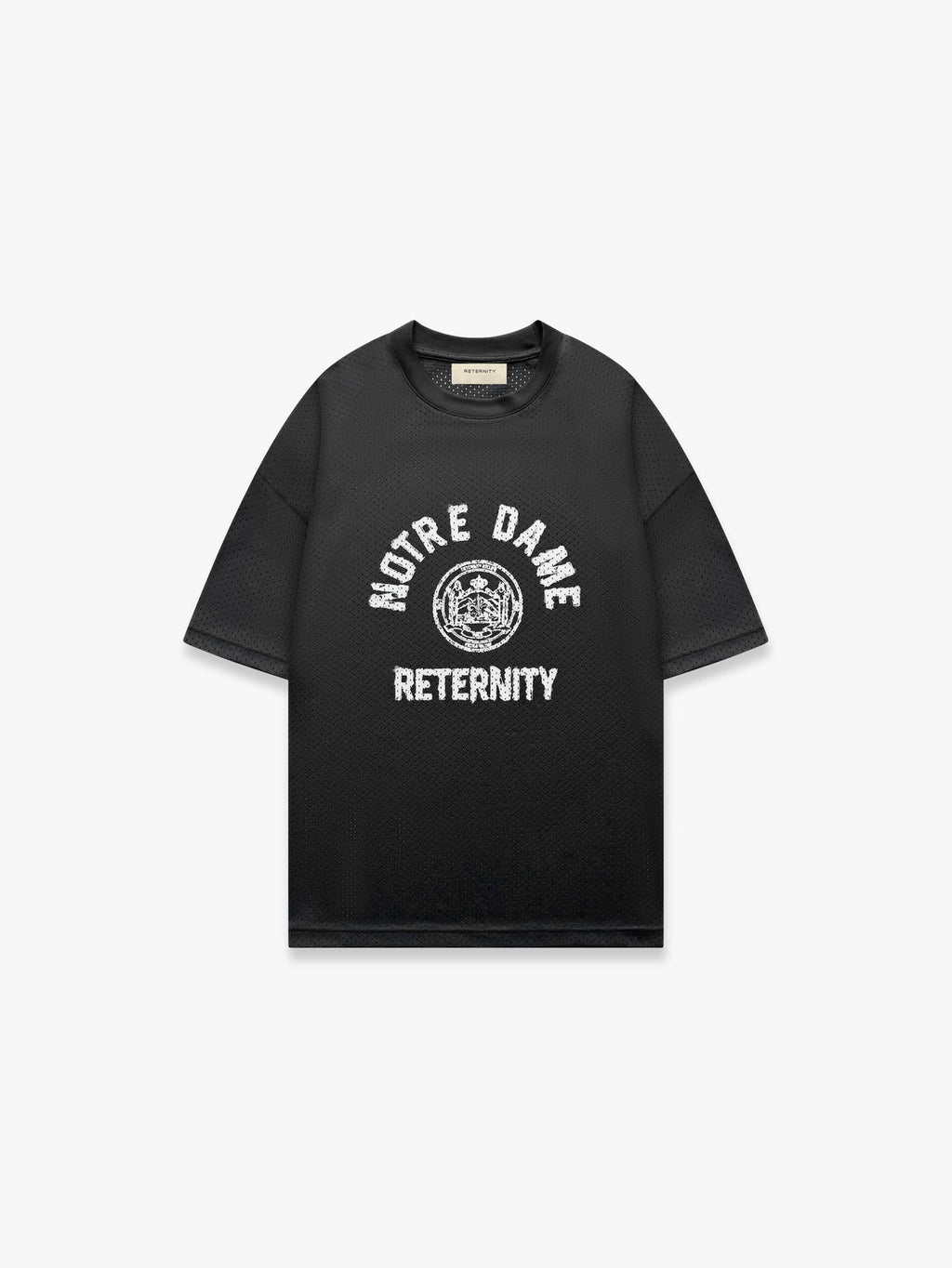 Notre Dame Mesh Tshirt Black