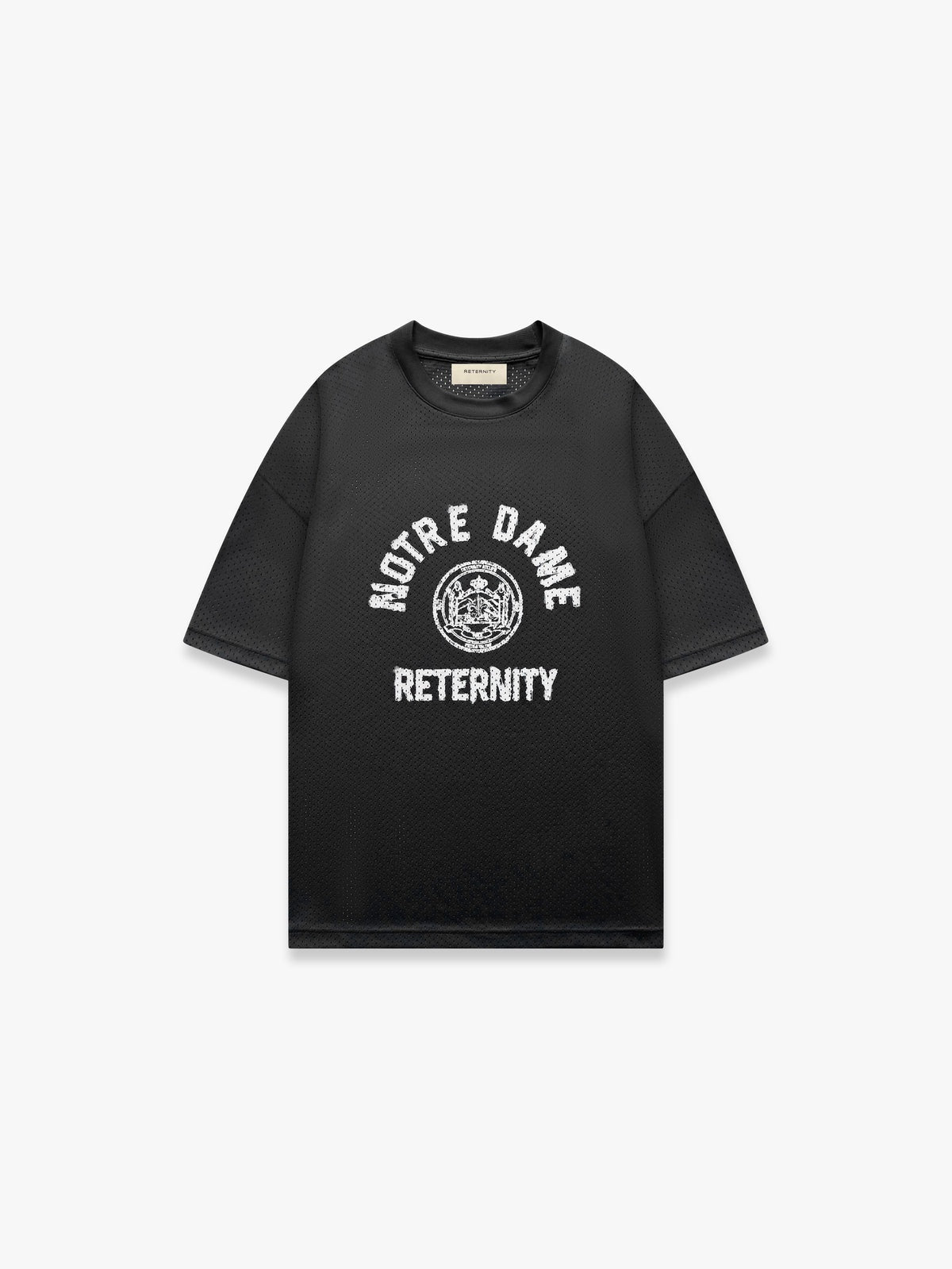 Notre Dame Mesh Tshirt Black