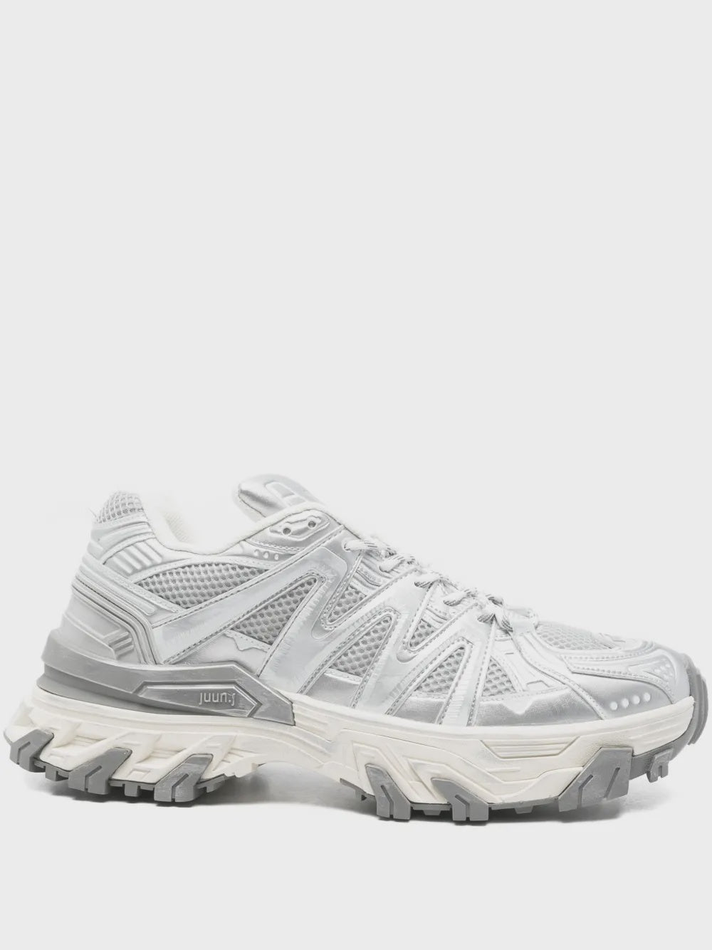 Syenthetic Leather Trainer Shoes Lgrey