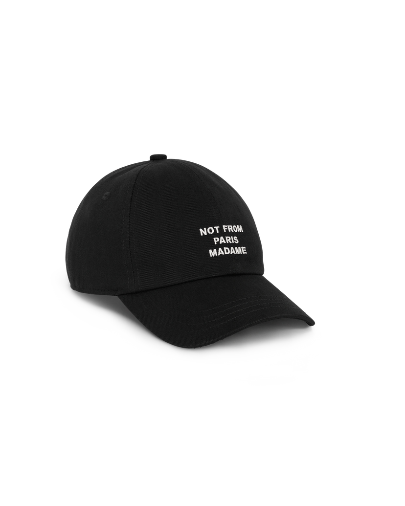 La Casquette Slogan Black