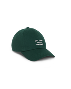 La Casquette Slogan Dark Green