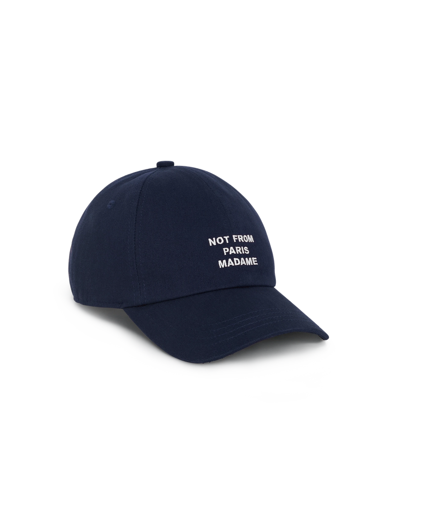 La Casquette Slogan Navy