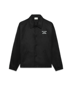 La Veste Slogan Black