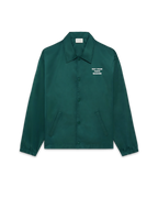 La Veste Slogan Dark Green