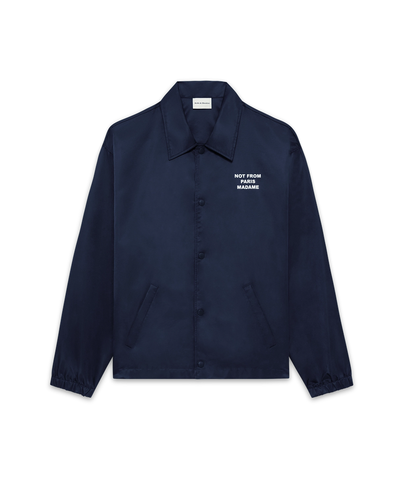 La Veste Slogan Navy
