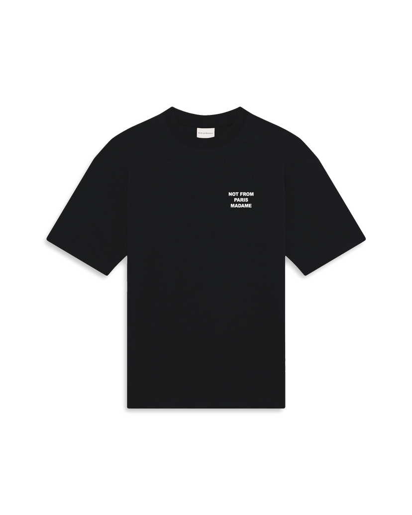 Le TShirt Slogan Black