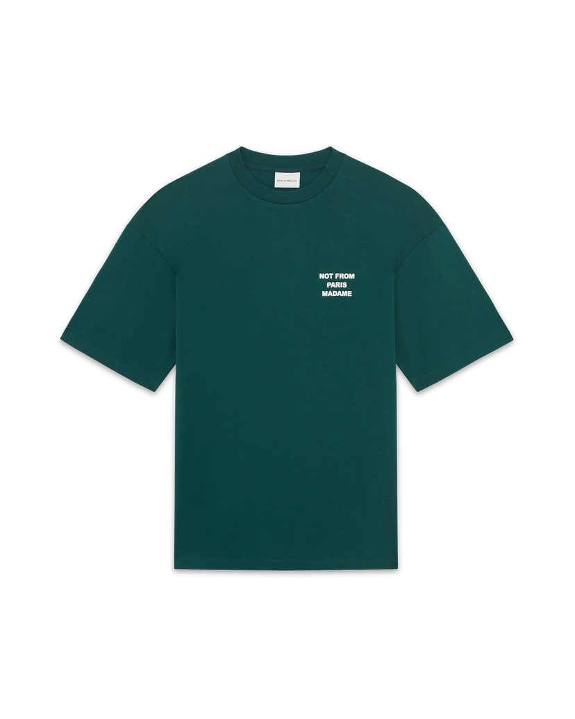 Le TShirt Slogan Dark Green