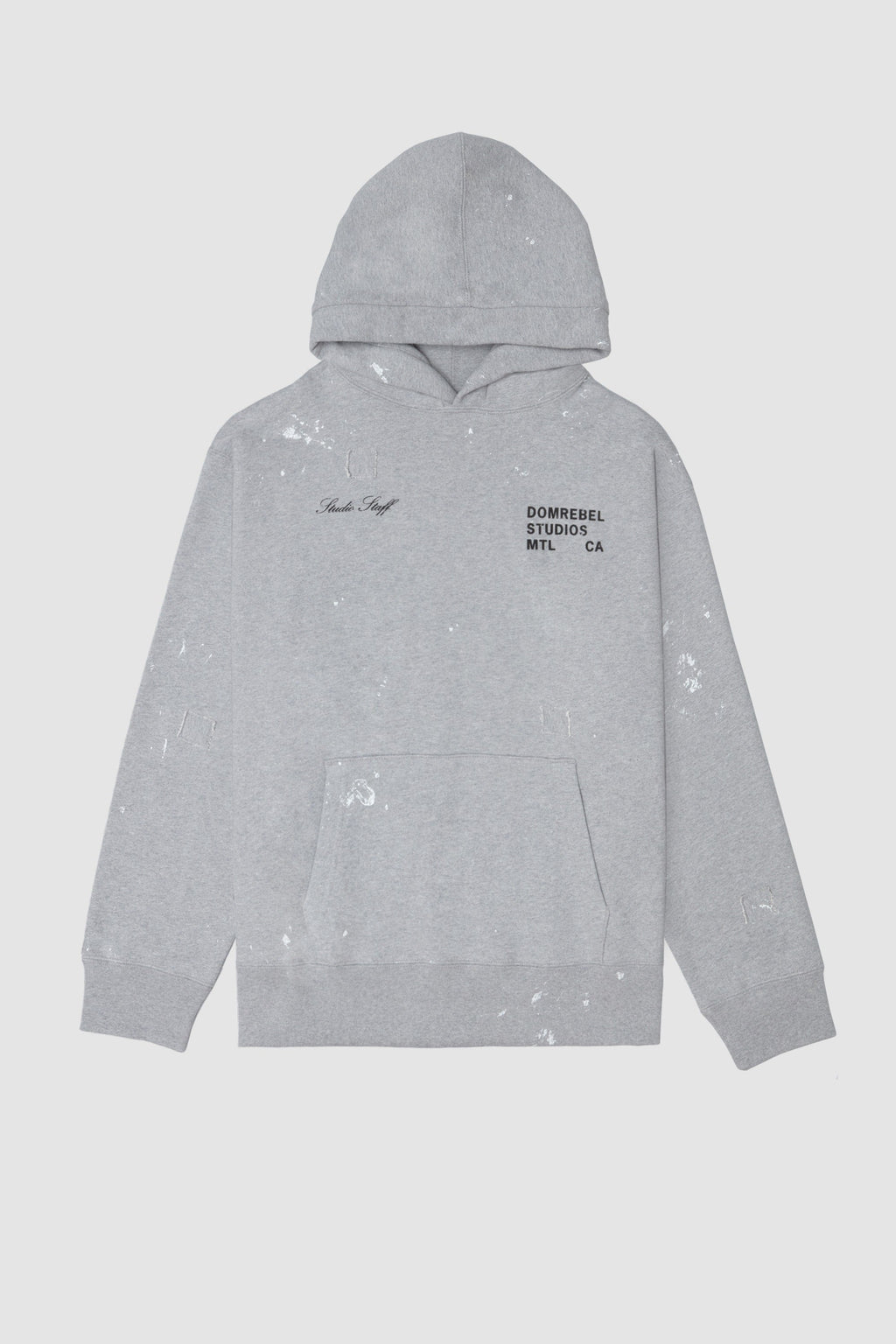 Staff Pullover Hoodie Heather Grey