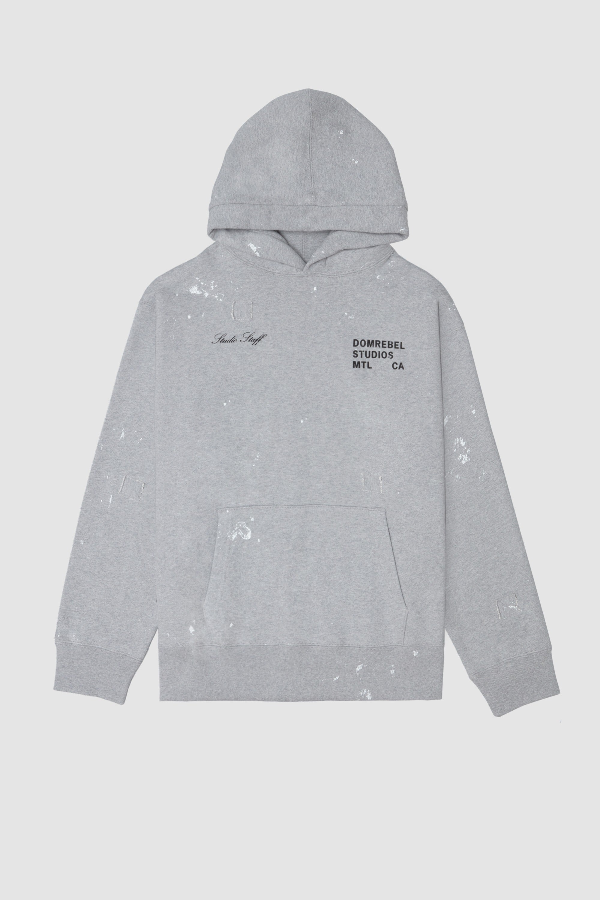 Staff Pullover Hoodie Heather Grey