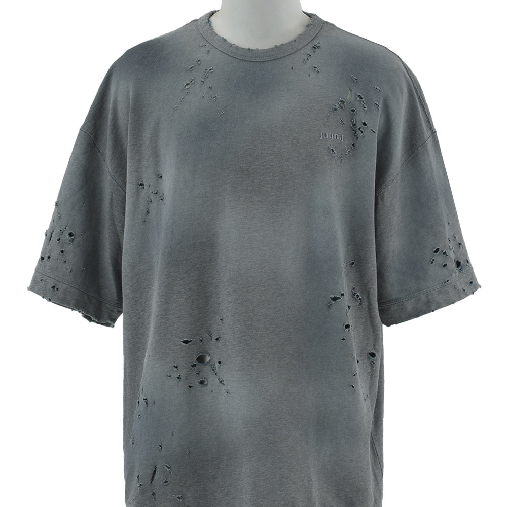 Single Stitch Vintage Distressed T Shirts Grey