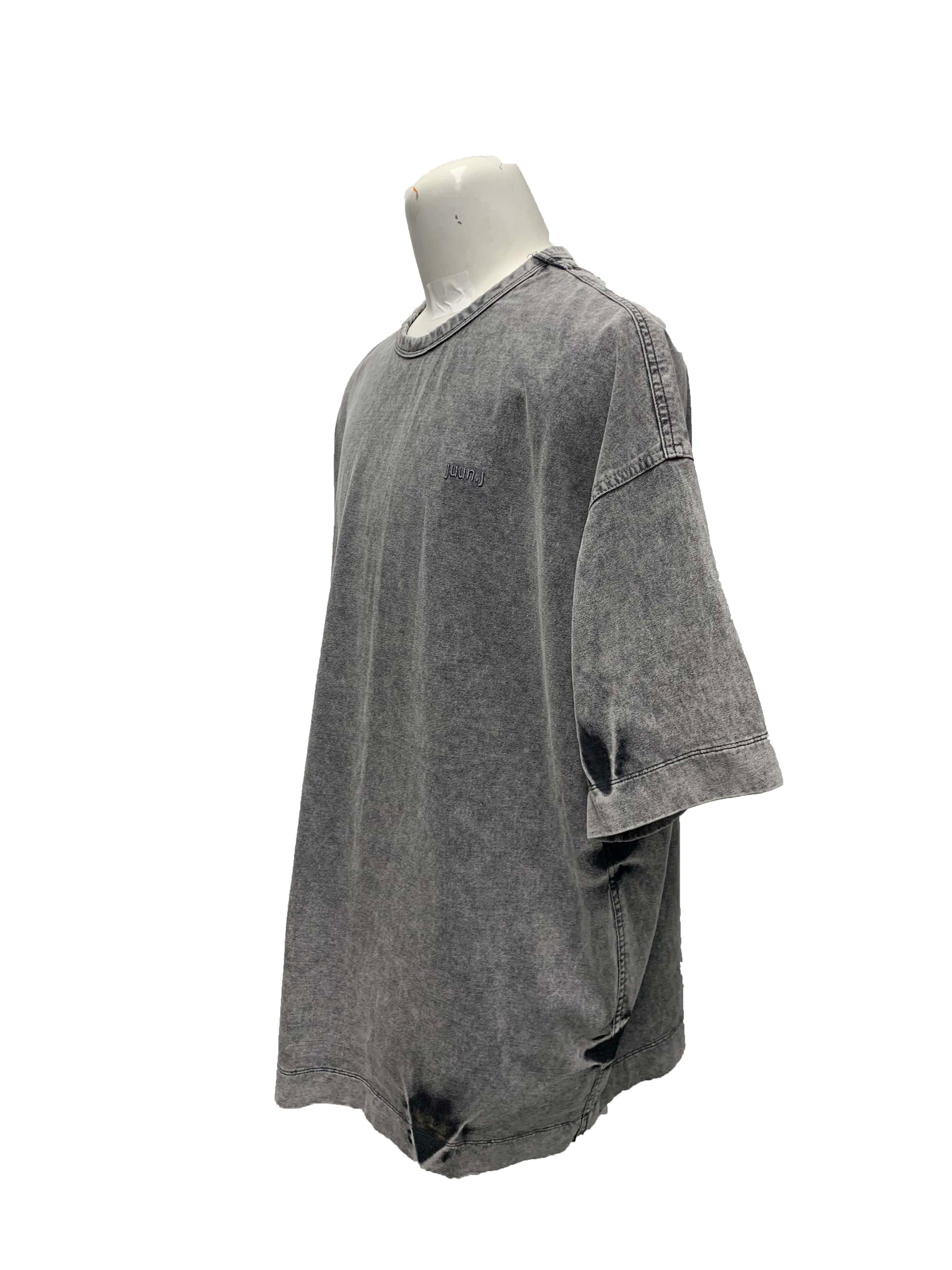 WORKOUTURE Embroidery Tshirts Grey