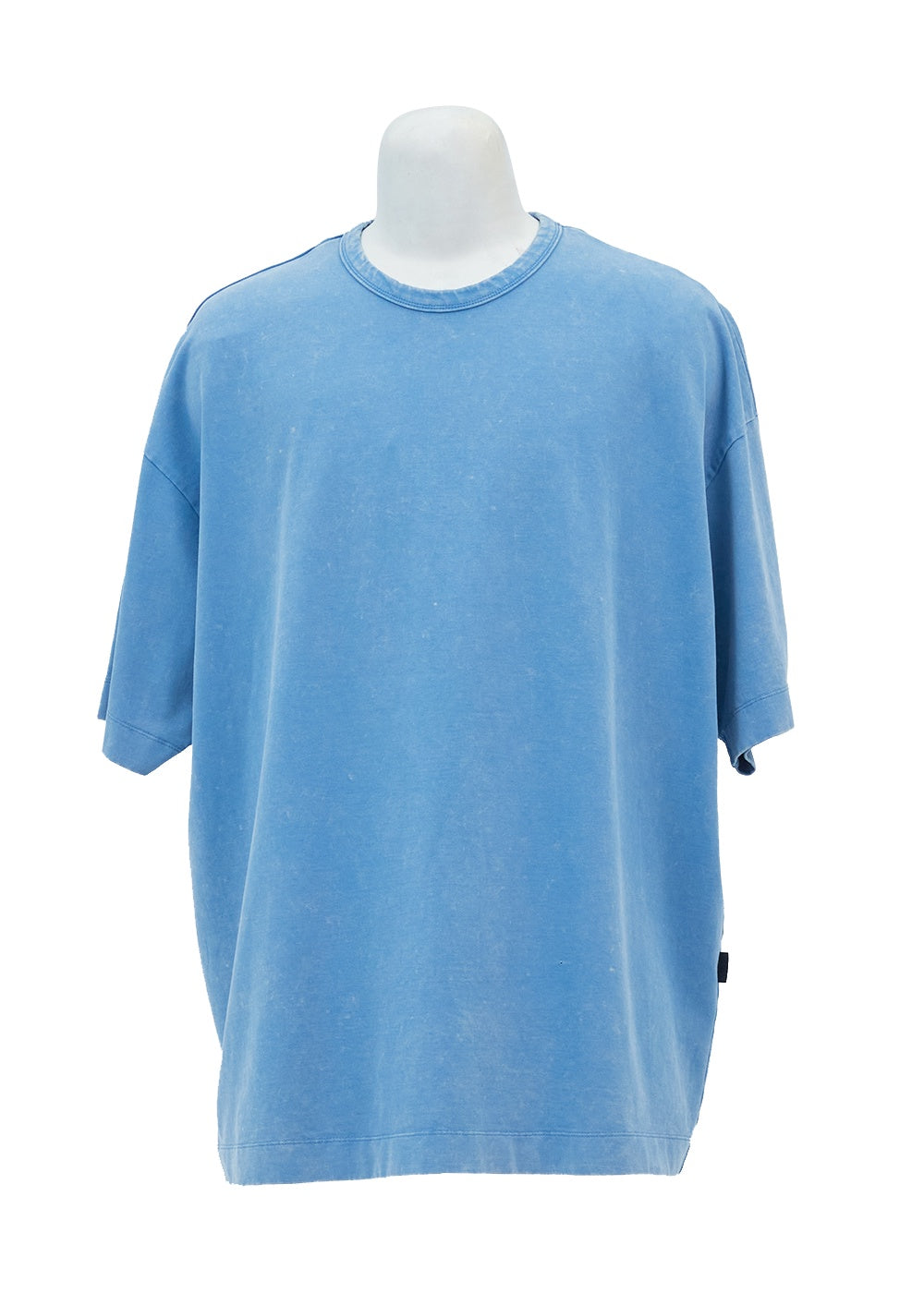 Kim Keever Garment Dyed Flower Graphic New Over Fit TShirts Blue