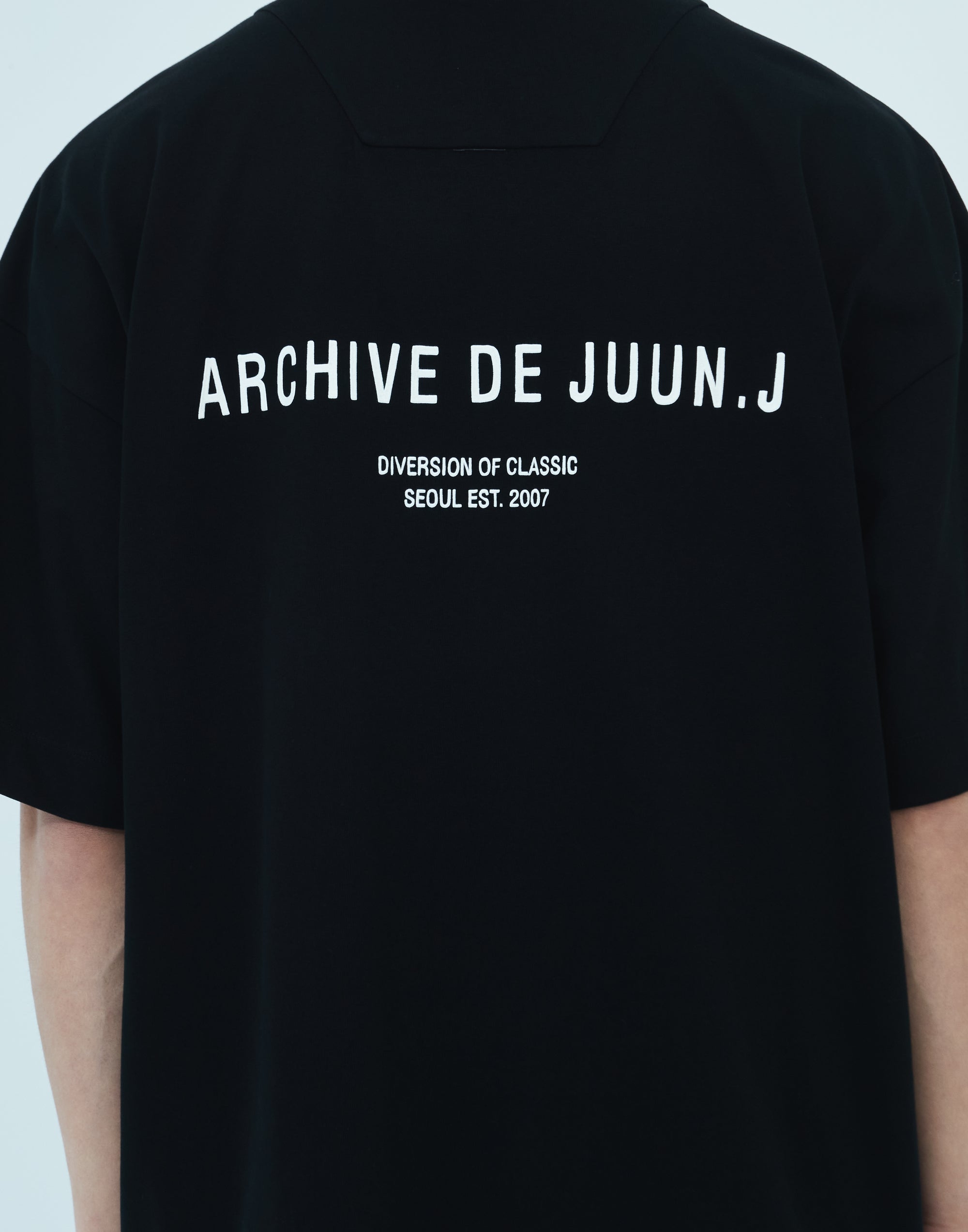 Archive De JuunJ Basic TShirts Black