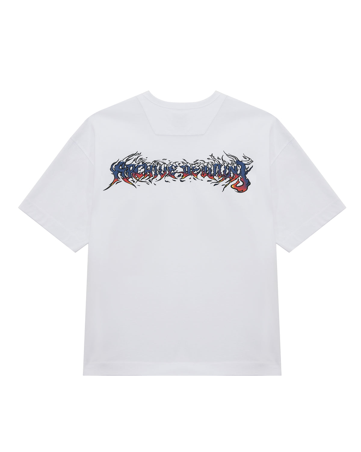 Archive Flame Caligraphy White