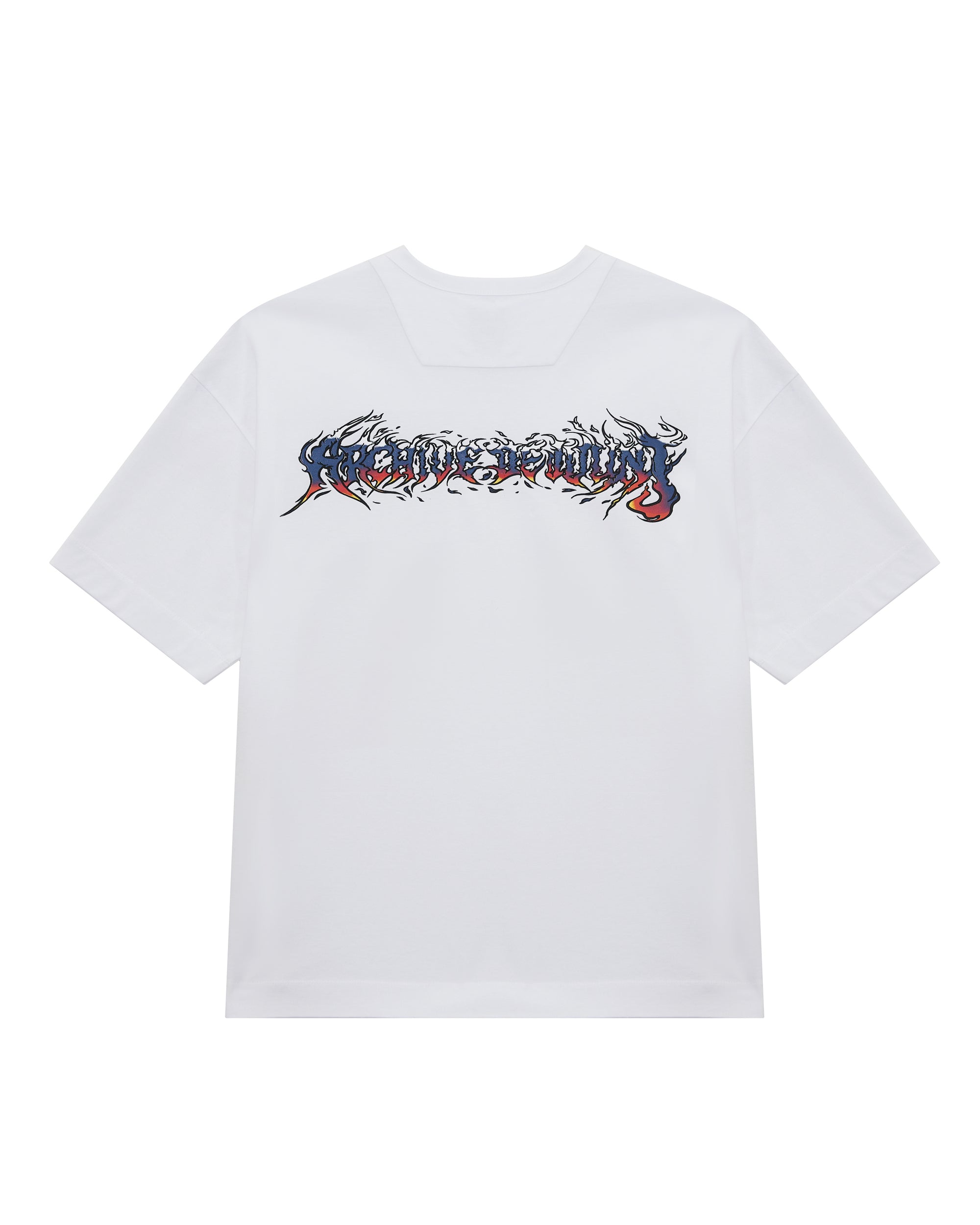 Archive Flame Caligraphy White