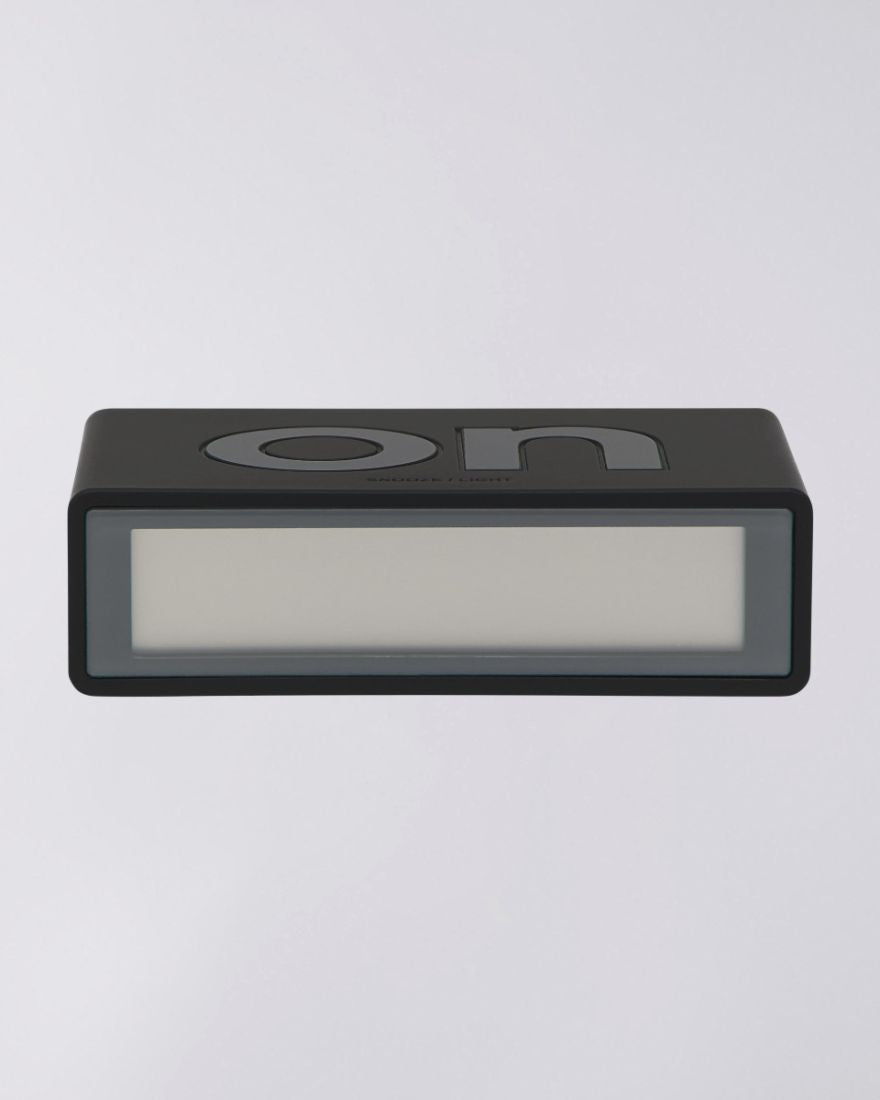 EDWIN x LEXON Alarm Clock black and black