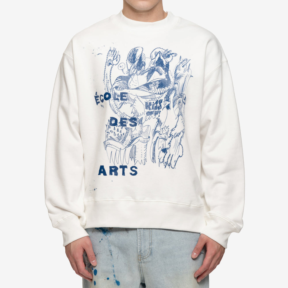 
                      
                        GRIMEY SWEATSHIRT IVORY
                      
                    