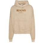 Retro Sprayed Os Hoodie dark sand