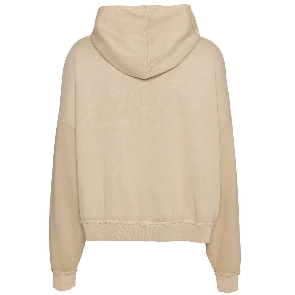 Retro Sprayed Os Hoodie dark sand