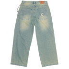 Og Denim Baggy Pants blue sand