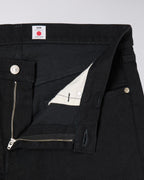 Regular Tapered black rinsed