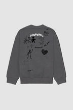 Play Sketch Sweatshirt Old Black