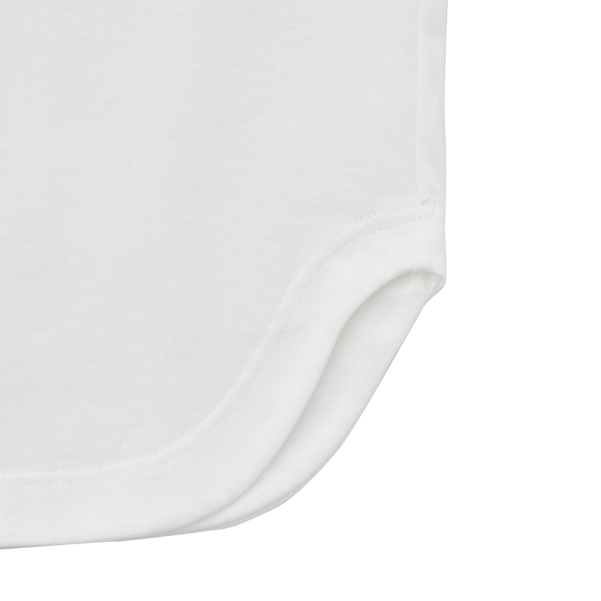 Bsq Round Tail Big T White