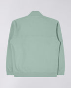 Koji Half Zip Sweat iceberg green garment washed