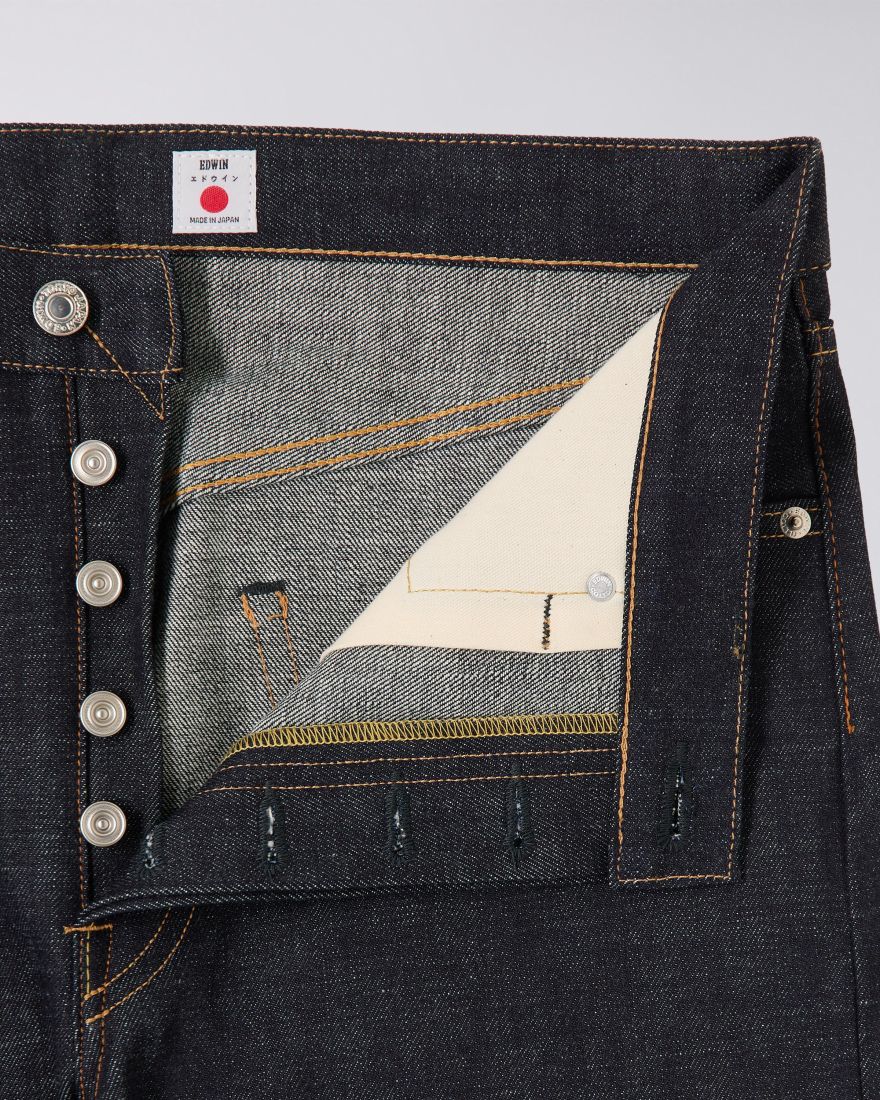 Loose Straight Kaihara blue unwashed