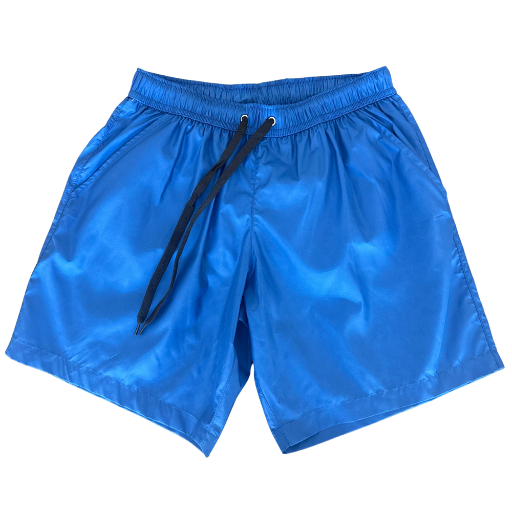 Solid Color Boardshorts Blue