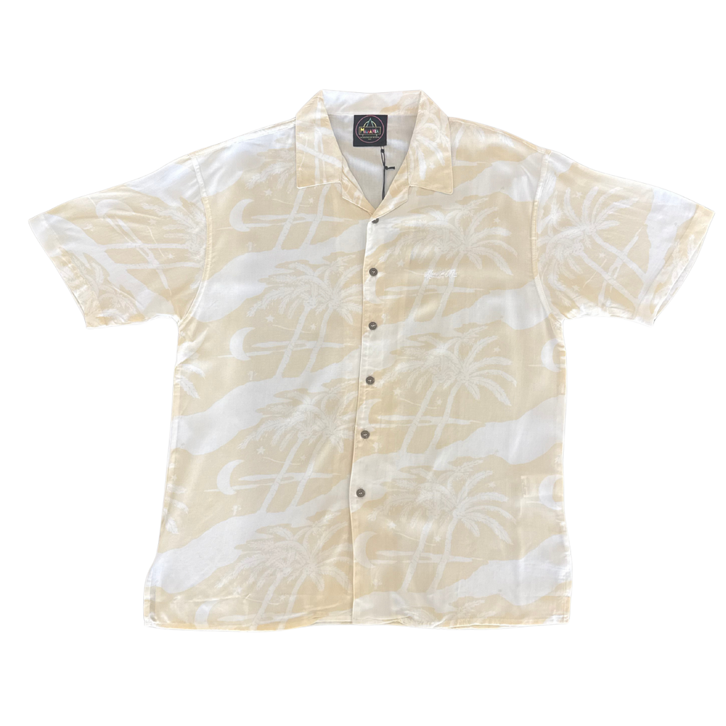 All Over Print Shirt Biege