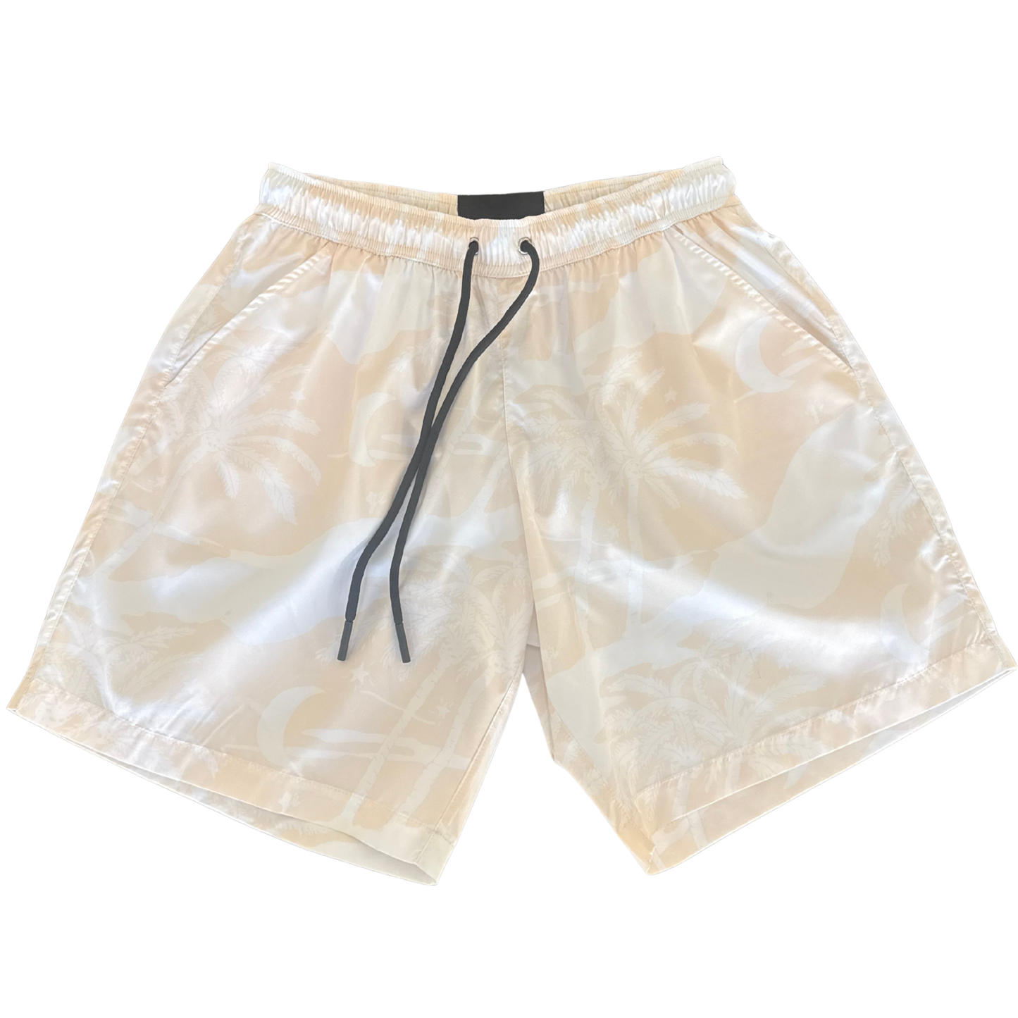 All Over Print Boardshorts Biege