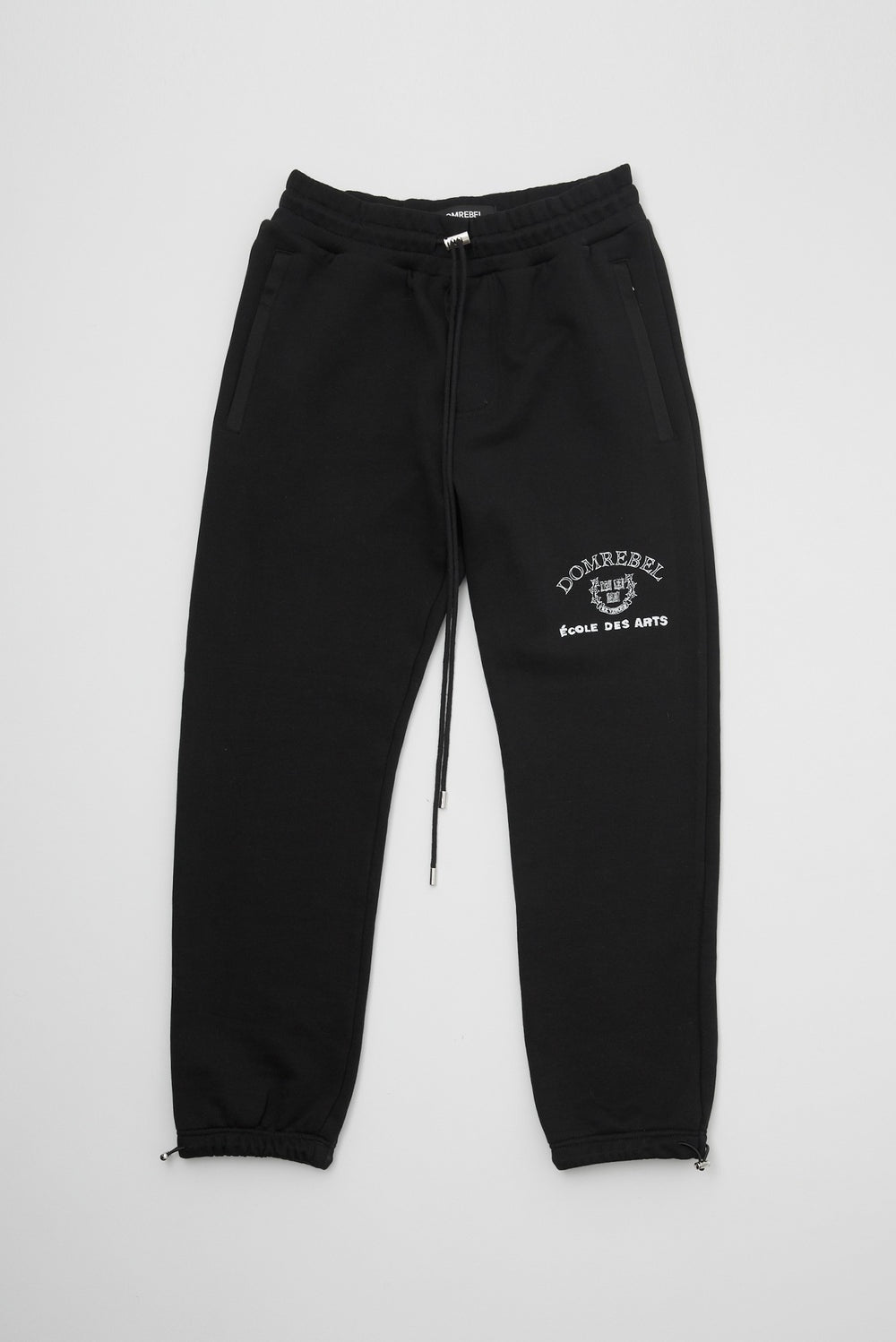 VARSITY SWEATPANTS Black