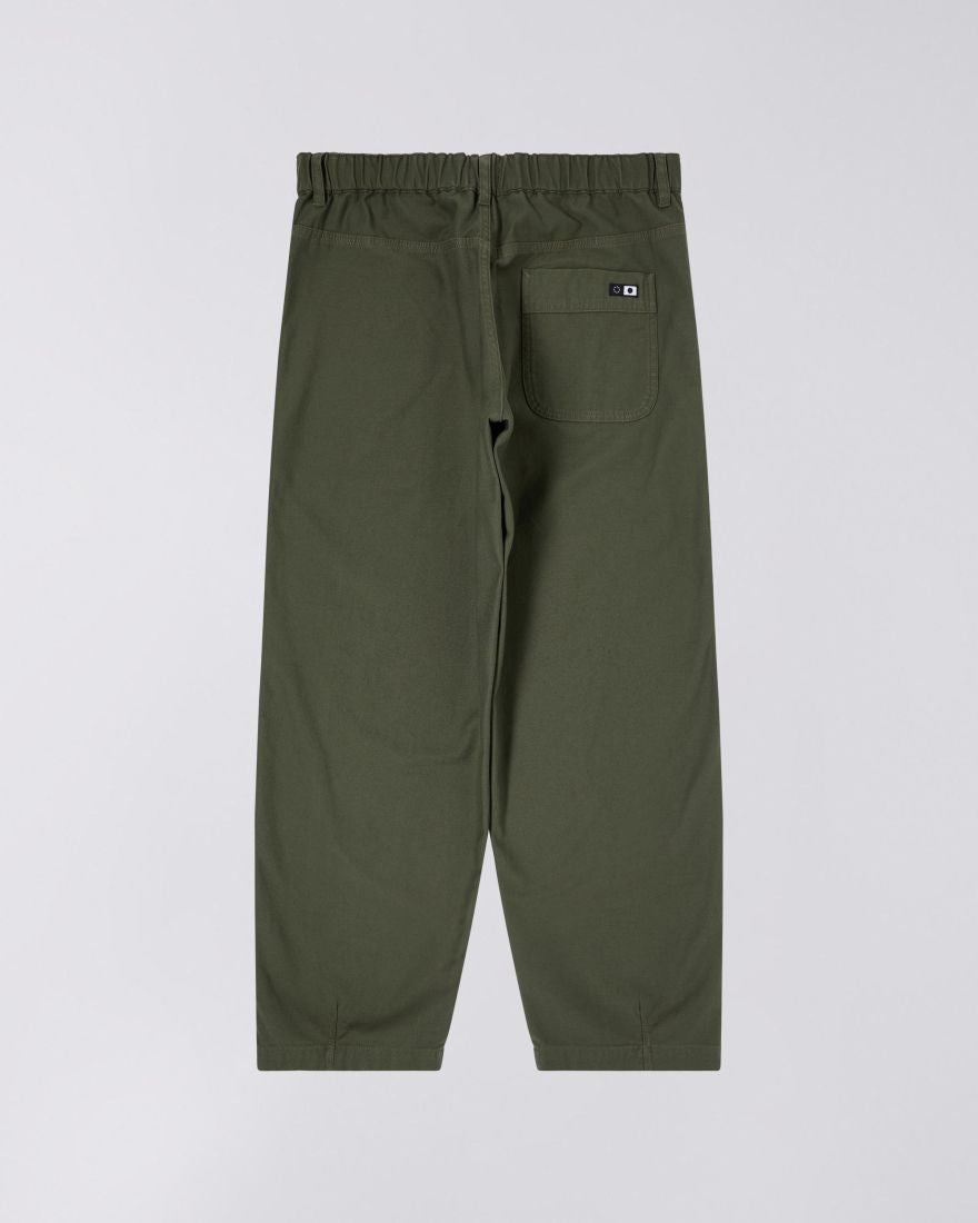 Labour Dart Pant Back Sateen Ivy enzyme washed