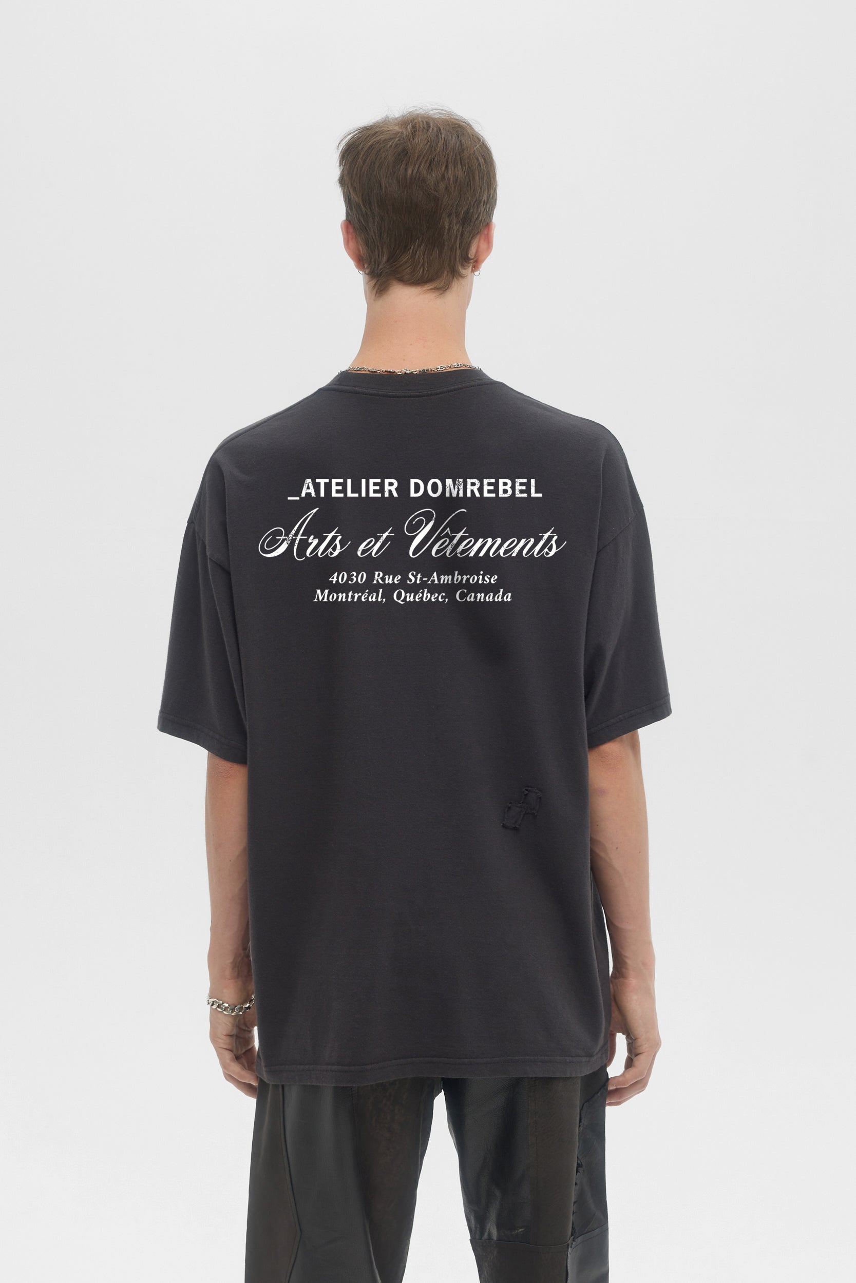 Arts Vetements Tshirt Faded Black