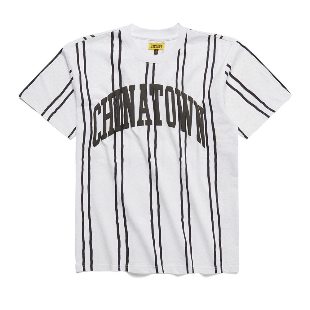 UV Striped Tee white