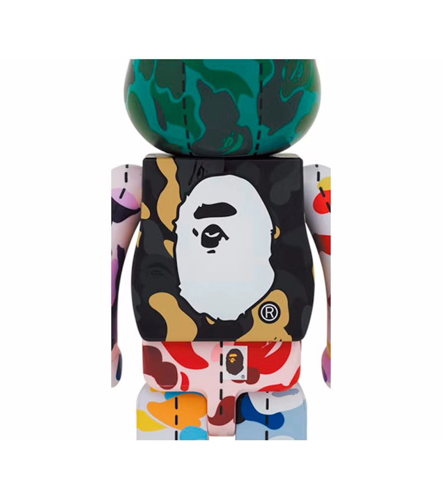 Bearbrick x BAPE 28th Anniversary Camo #4 1000%