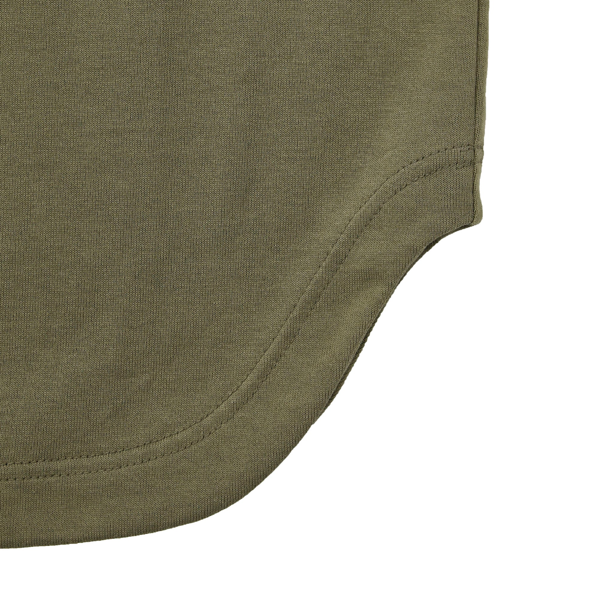 Bsq Round Tail Big T Khaki