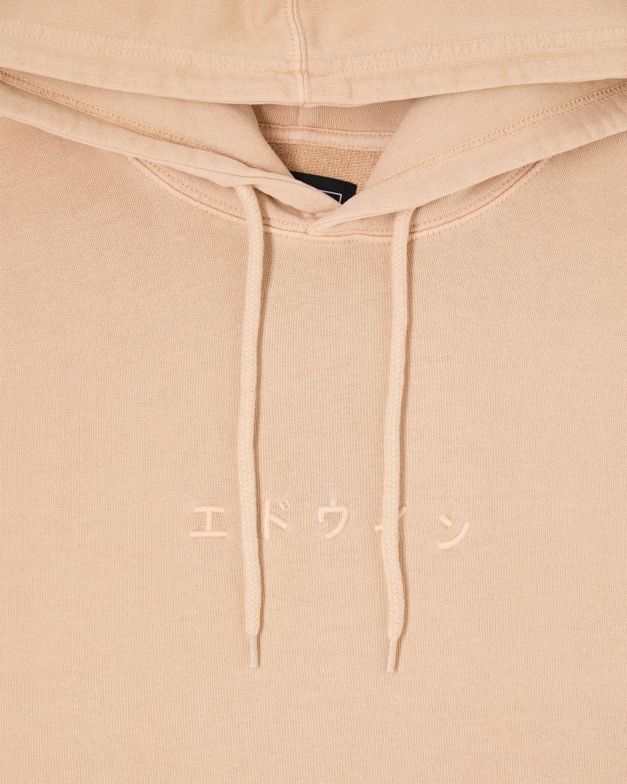 Katkatan Hoodie Sweat Heavy Felpasandstone pigment garment dyed